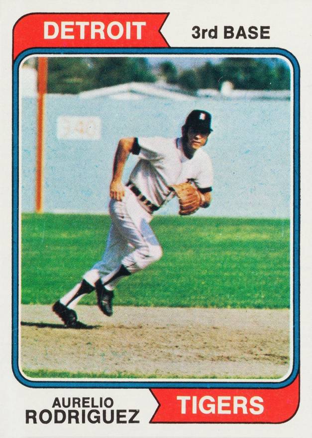 1974 Topps Aurelio Rodriguez #72 Baseball Card