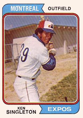 1974 Topps Ken Singleton #25 Baseball Card