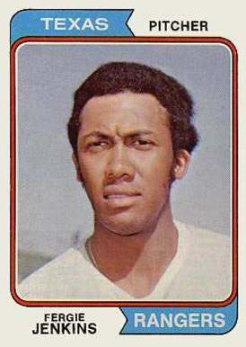 1974 Topps Fergie Jenkins #87 Baseball Card