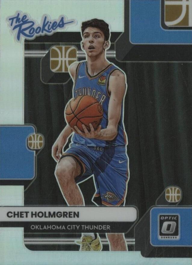 2022 Panini Donruss Optic the Rookies Chet Holmgren #2 Basketball Card