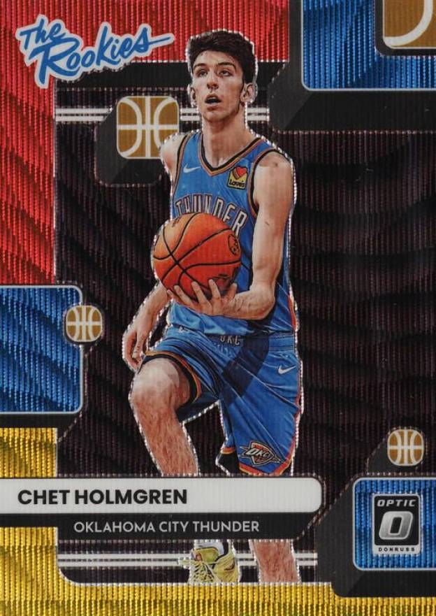 2022 Panini Donruss Optic the Rookies Chet Holmgren #2 Basketball Card