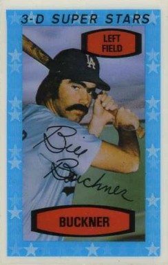 1975 Kellogg's Kelloggs Bill Buckner #32 Baseball Card