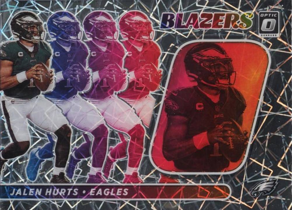 2022 Panini Donruss Optic Blazers Jalen Hurts #B9 Football Card