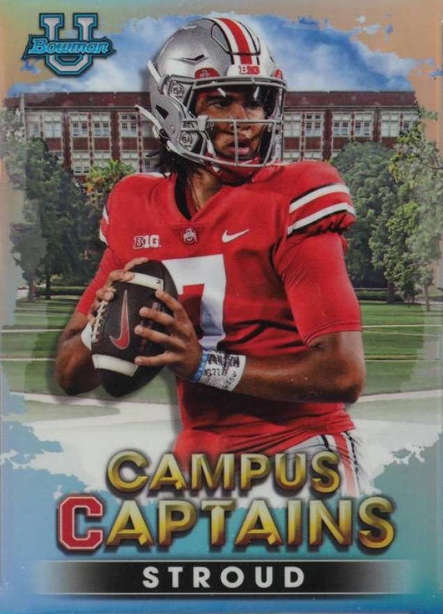 2022 Bowman's Best University Campus Captains CJ Stroud #CC13 Football Card