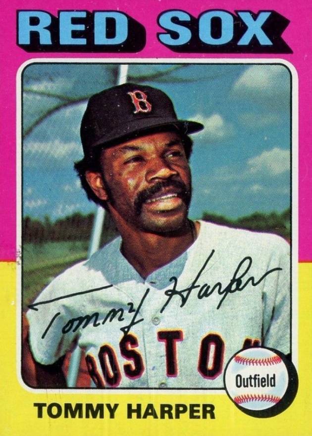 1975 Topps Mini Tommy Harper #537 Baseball Card