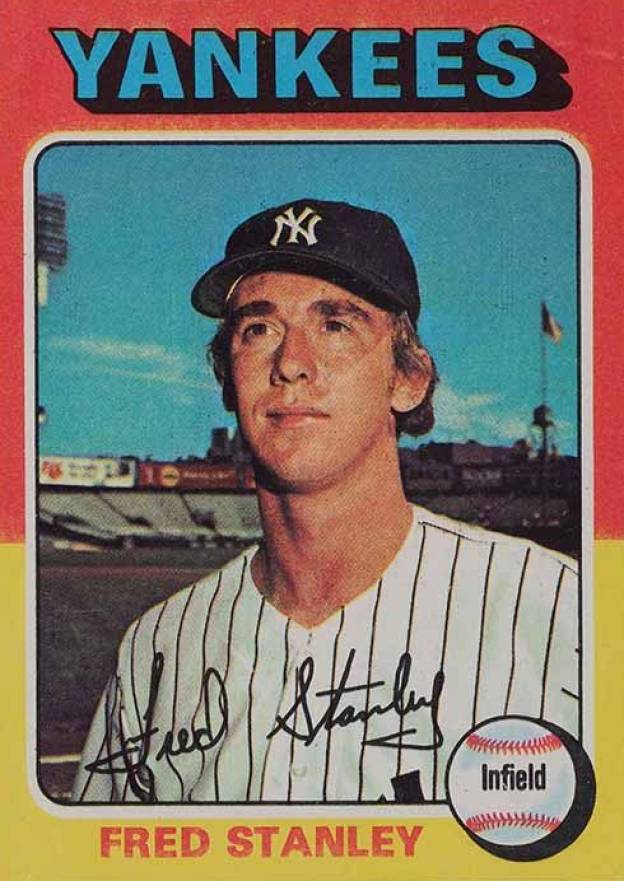 1975 Topps Mini Fred Stanley #503 Baseball Card