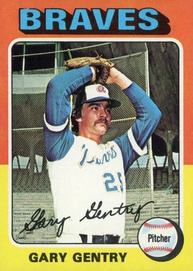 1975 Topps Mini Gary Gentry #393 Baseball Card