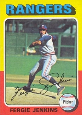 1975 Topps Mini Fergie Jenkins #60 Baseball Card