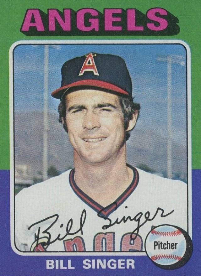 1975 Topps Mini Bill Singer #40 Baseball Card