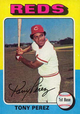 1975 Topps Tony Perez #560 Baseball Card