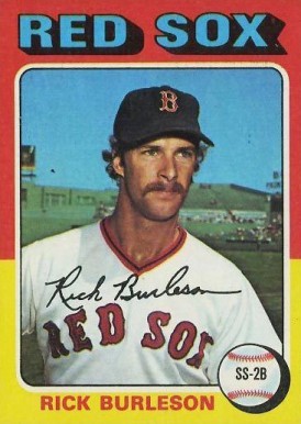 1975 Topps Rick Burleson #302 Baseball Card
