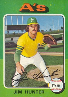 1975 Topps Jim Hunter #230 Baseball Card