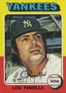 1975 Topps Lou Piniella #217 Baseball Card