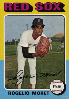 1975 Topps Rogelio Moret #8 Baseball Card