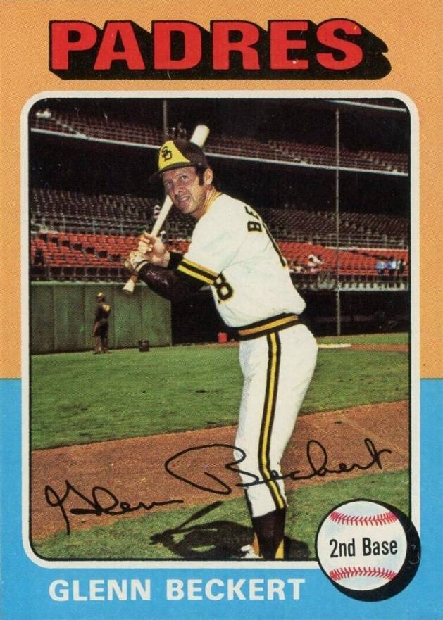 1975 Topps Glenn Beckert #484 Baseball Card