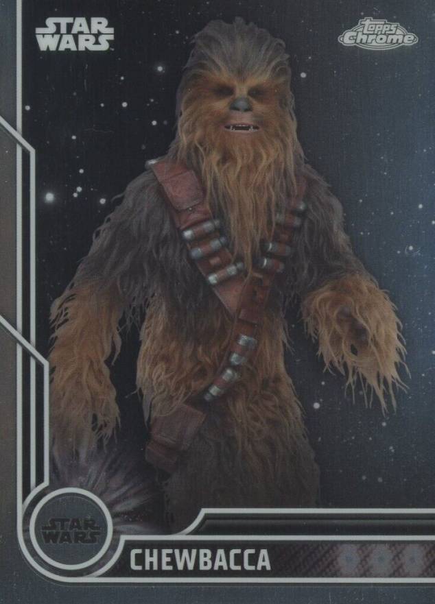 2023 Topps Chrome Star Wars Chewbacca #23 Non-Sports Card