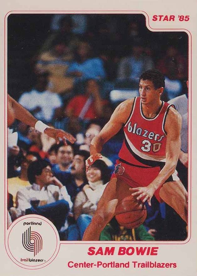 1984 Star Sam Bowie #162 Basketball Card