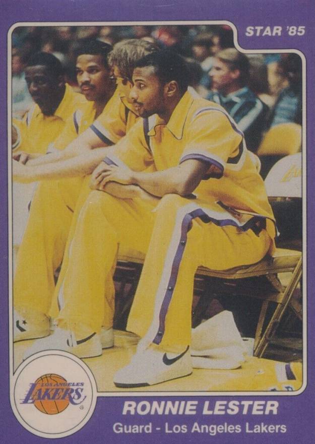 1984 Star Ronnie Lester #177 Basketball Card