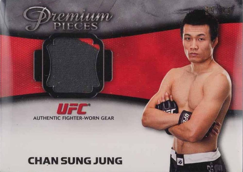 2013 Topps UFC Knockout Premium Pieces Relics Chan Sung Jung #PPR-CJ Other Sports Card