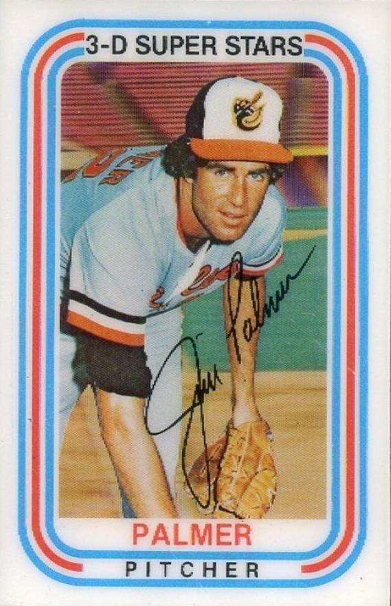 1976 Kellogg's Jim Palmer #37 Baseball Card