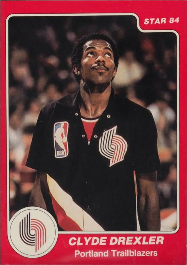 1983 Star Clyde Drexler #100 Basketball Card