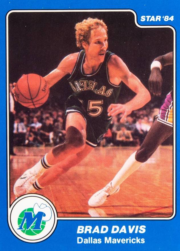 1983 Star Brad Davis #52 Basketball Card