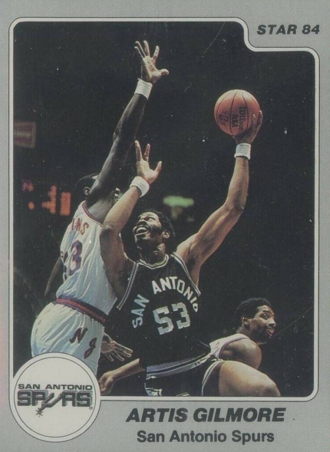 1983 Star Artis Gilmore #244 Basketball Card