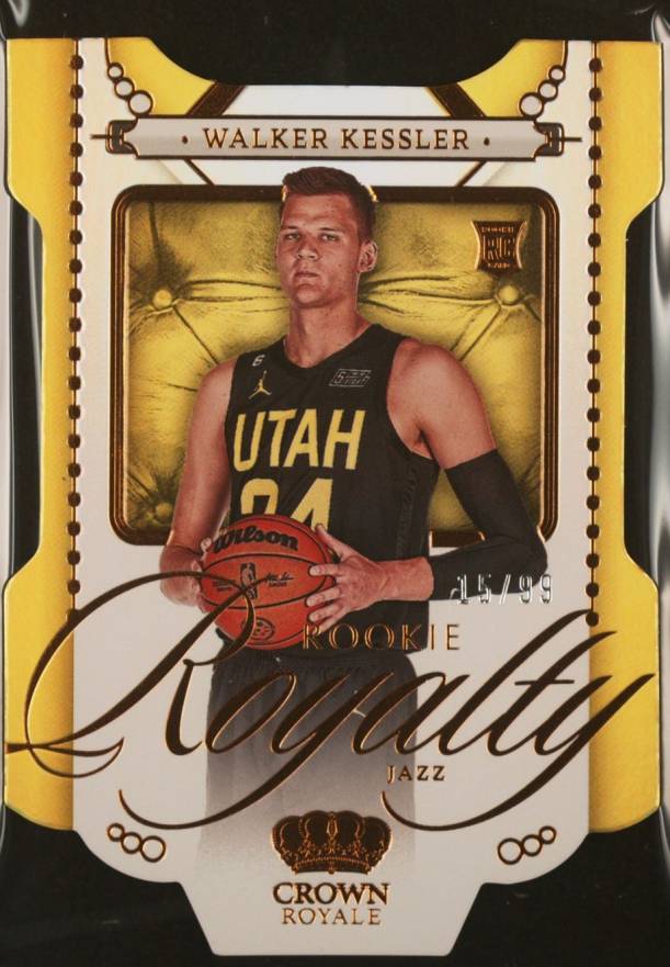 2022 Panini Crown Royale Rookie Royalty Walker Kessler #22 Basketball Card