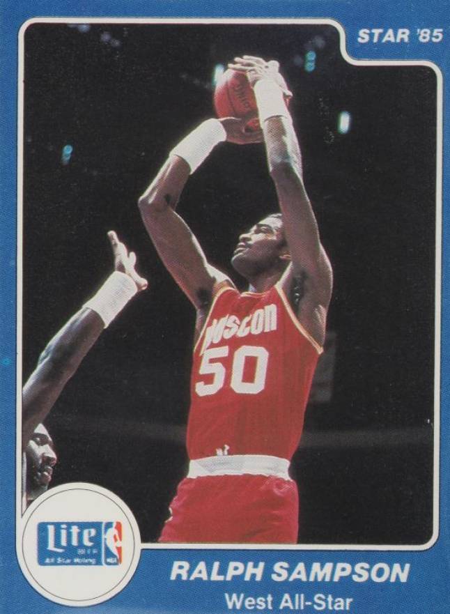 1985 Star Lite Ralph Sampson #12 Basketball Card