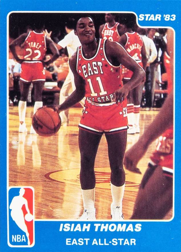 1983 Star All-Star Game Isiah Thomas #11 Basketball Card