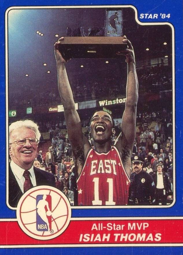 1984 Star Award Banquet Isiah Thomas #12 Basketball Card