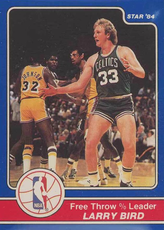 1984 Star Award Banquet Larry Bird #15 Basketball Card