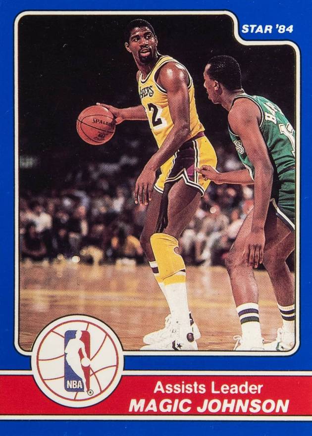 1984 Star Award Banquet Magic Johnson #17 Basketball Card