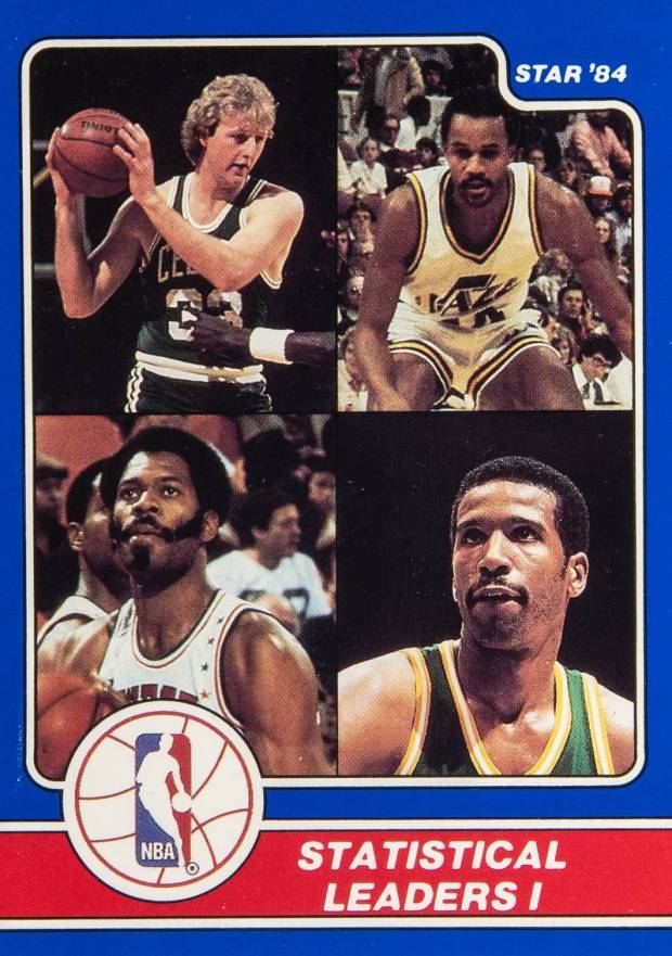 1984 Star Award Banquet Statistical Leaders I #10 Basketball Card