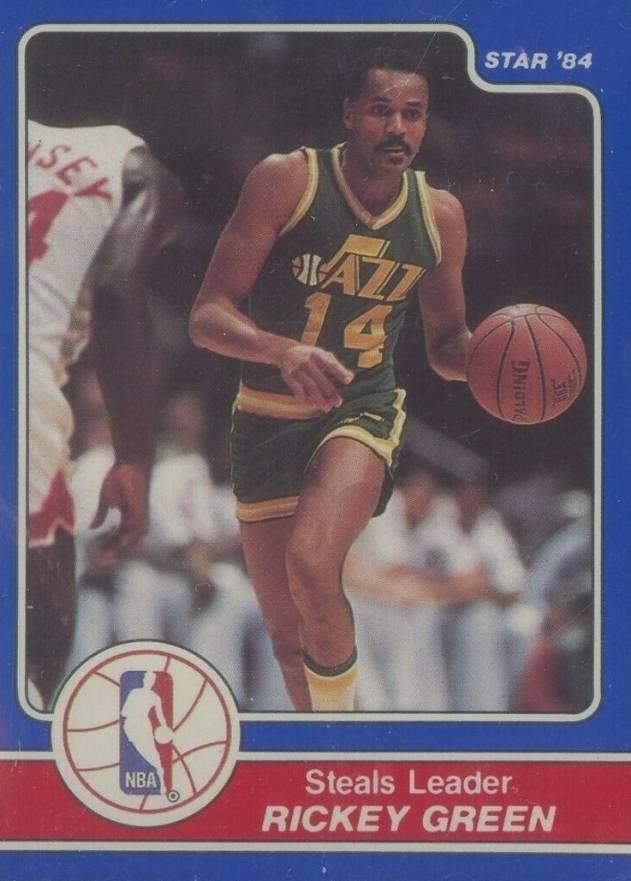 1984 Star Award Banquet Rickey Green #18 Basketball Card