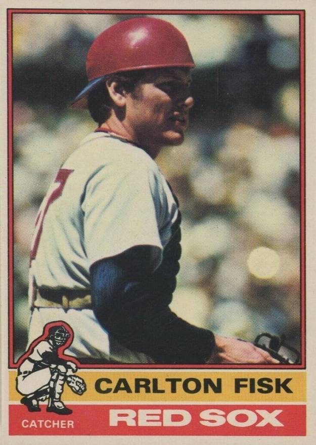 1976 O-Pee-Chee Carlton Fisk #365 Baseball Card