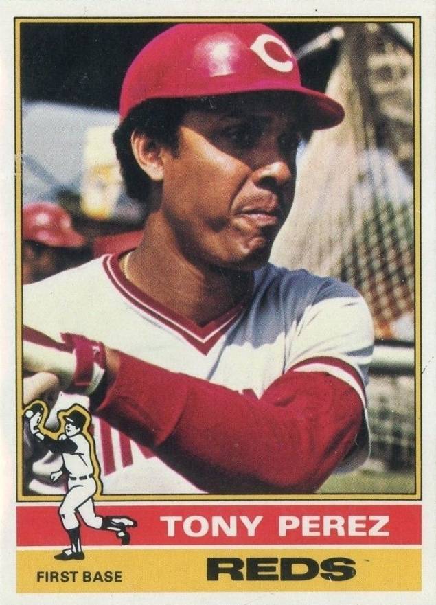 1976 O-Pee-Chee Tony Perez #325 Baseball Card