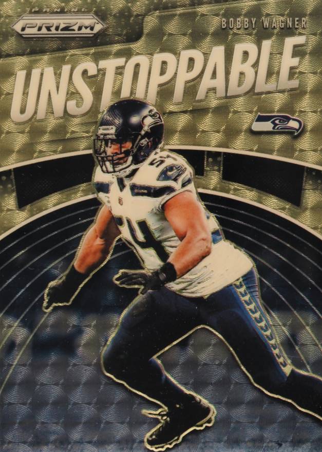 2019 Panini Prizm Unstoppable Bobby Wagner #UNBW Football Card