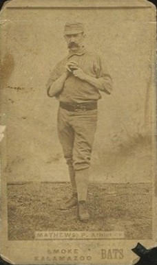 1887 Kalamazoo Bats Bobby Mathews # Baseball Card