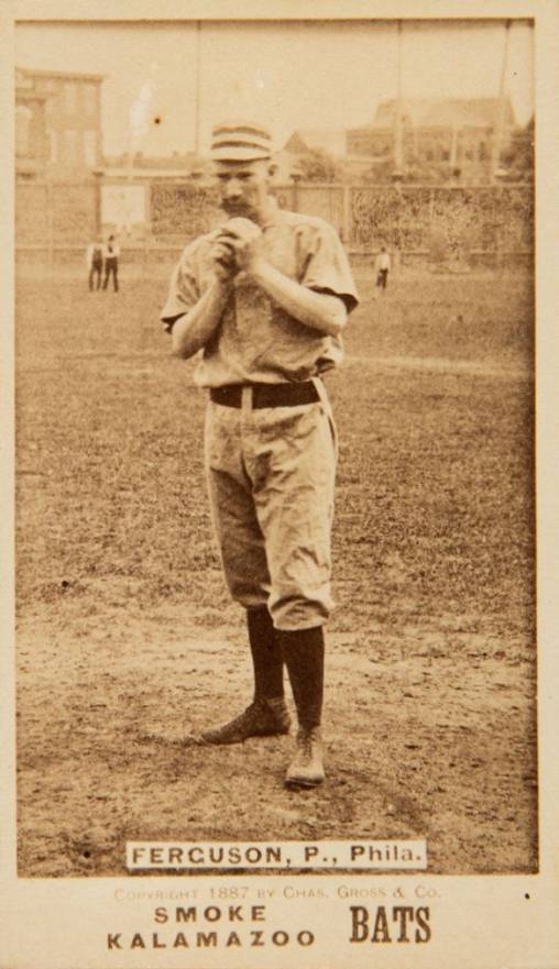 1887 Kalamazoo Bats Charlie Ferguson # Baseball Card