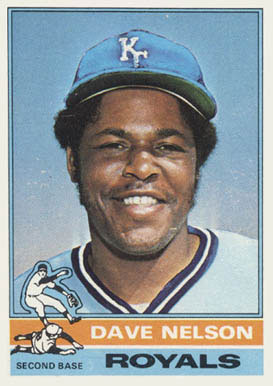 1976 Topps Dave Nelson #535 Baseball Card