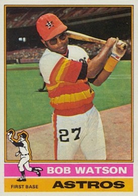 1976 Topps Bob Watson #20 Baseball Card