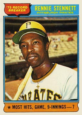 1976 Topps Rennie Stennett #6 Baseball Card