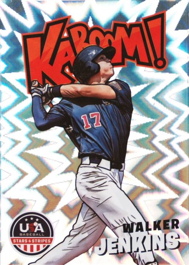 2023 Panini Stars & Stripes USA Kaboom! Walker Jenkins #K4 Baseball Card