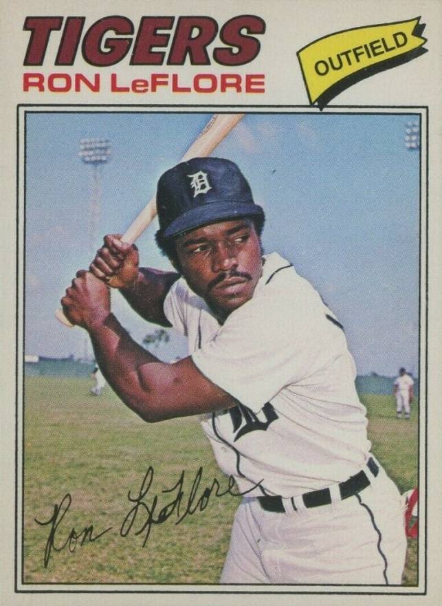 1977 O-Pee-Chee Ron LeFlore #167 Baseball Card