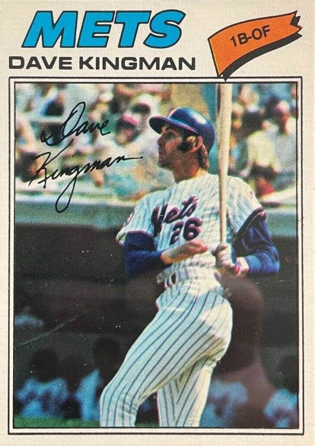 1977 O-Pee-Chee Dave Kingman #98 Baseball Card