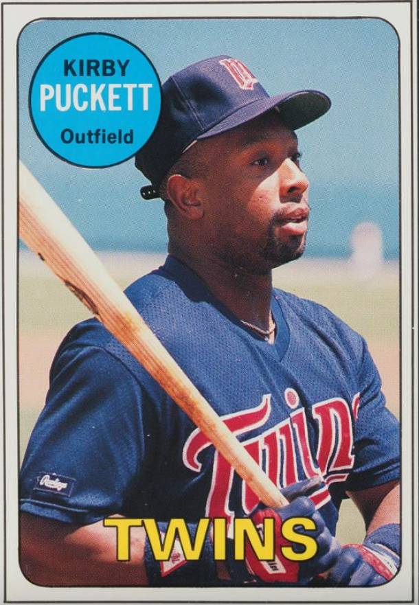 1990 Baseball Cards Magazine Repli-Cards Kirby Puckett #38 Baseball Card