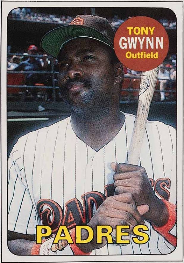 1990 Baseball Cards Magazine Repli-Cards Tony Gwynn #6 Baseball Card