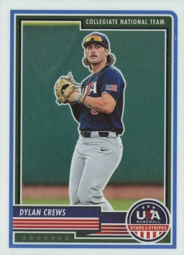 2023 Panini Stars & Stripes USA Dylan Crews #86 Baseball Card