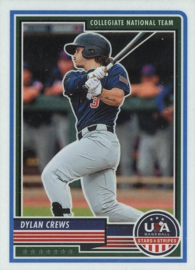 2023 Panini Stars & Stripes USA Dylan Crews #64 Baseball Card